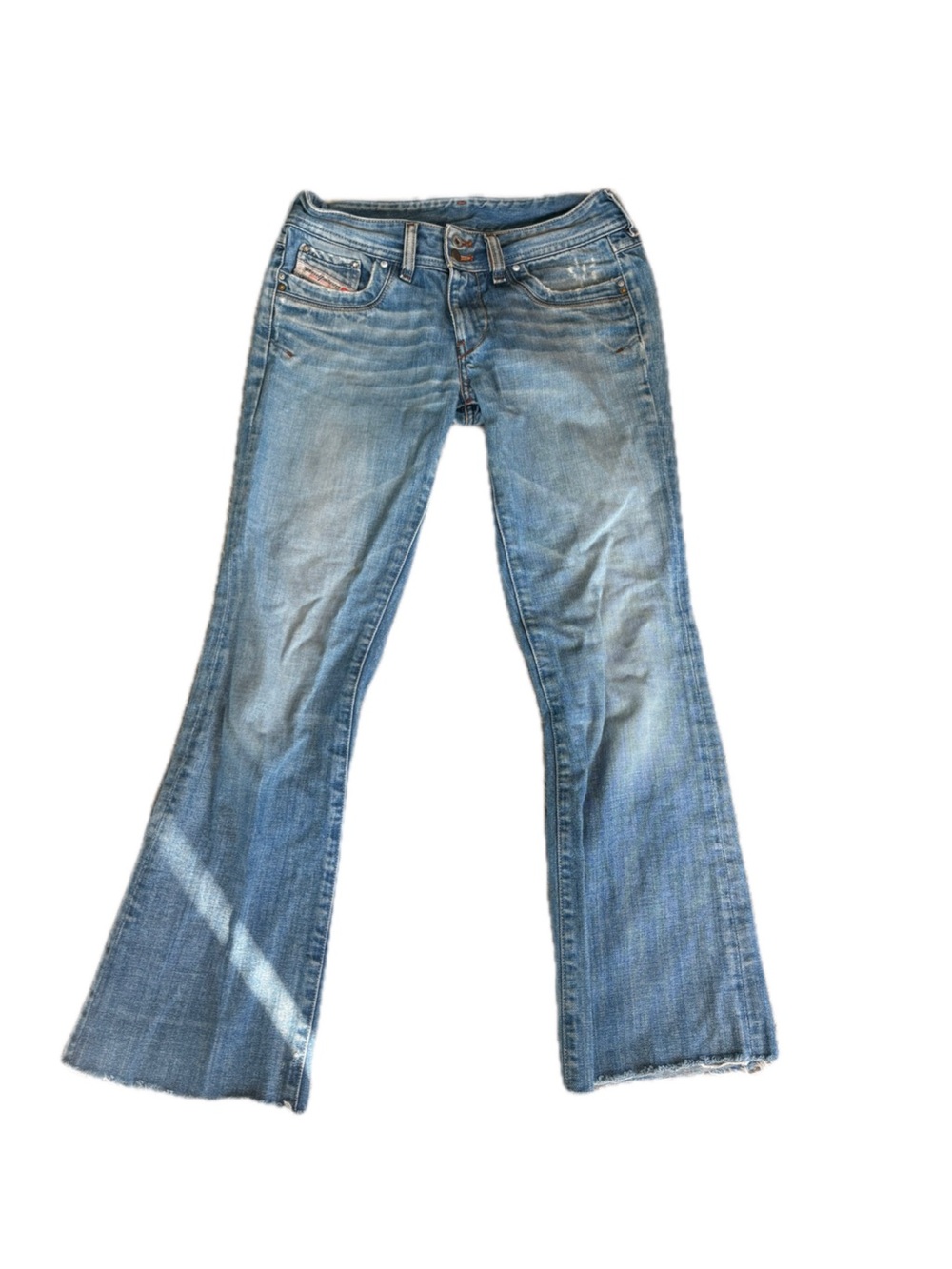Diesel Women's Flare Jeans - Classic Blue Denim